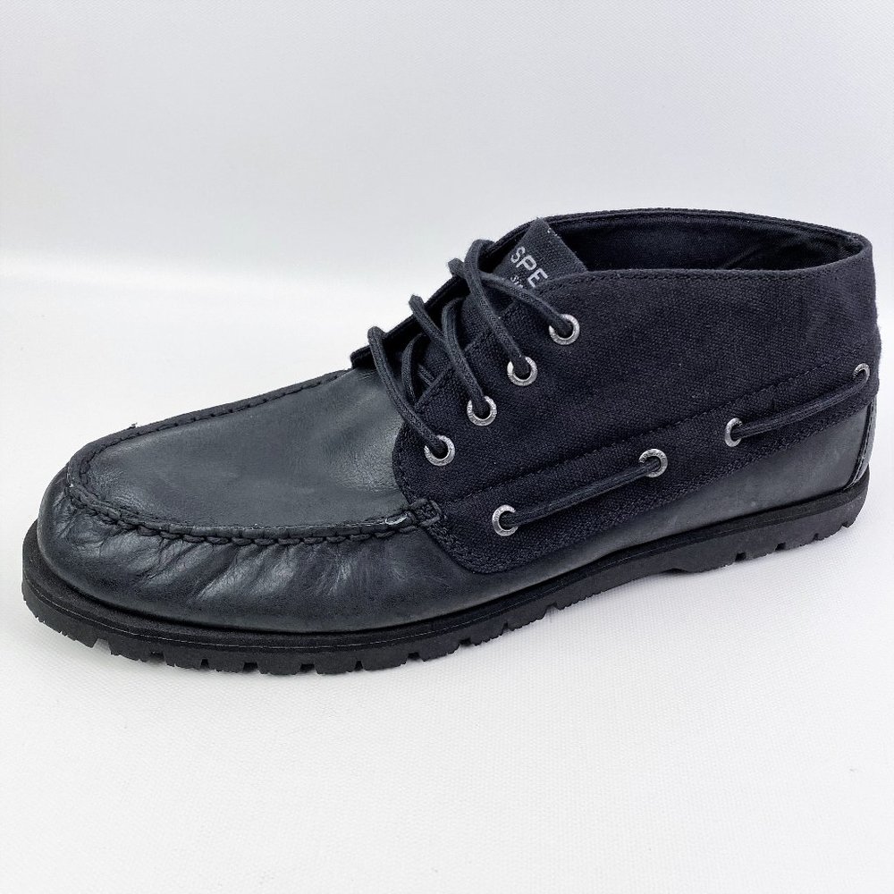 Sperry Men's Leeward Mini Lug Chukka Boots Leather/Textile